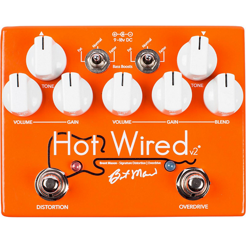 Wampler Brent Mason Hot Wired Overdrive v2 Bundle - CBN Music Warehouse