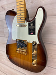 Fender 75th Anniversary Commemorative Telecaster Electric Guitar, 2-Color Bourbon Burst