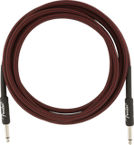 Fender Professional Series Instrument Cables, 10', Red Tweed - CBN Music Warehouse