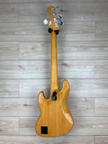 Fender American Ultra Jazz Bass® V, Aged Natural