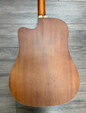 Eko TRI Dreadnought Cutaway Acoustic Electric Guitar - Natural