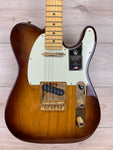 Fender 75th Anniversary Commemorative Telecaster Electric Guitar, 2-Color Bourbon Burst