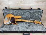 Fender American Ultra Jazz Bass® V, Aged Natural