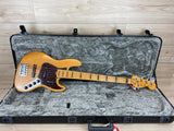 Fender American Ultra Jazz Bass® V, Aged Natural