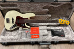 Fender American Professional II Jazz Bass Fretless Guitar, Rosewood Fingerboard, Olympic White