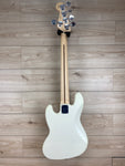 Squier Affinity Series Jazz Bass V 5-strings Bass, Olympic White