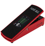 Ernie Ball 6202 VP JR Tuner Guitar Effects Volume Pedal w/ Built-In Tuner, Red