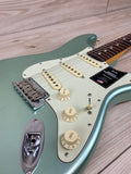 Fender American Professional II Stratocaster Electric Guitar - Mystic Surf Green with Rosewood Fingerboard