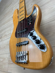 Fender American Ultra Jazz Bass® V, Aged Natural