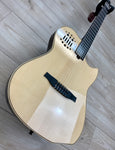 Godin Multiac Nylon String Electric Guitar High Gloss Natural - CBN Music Warehouse