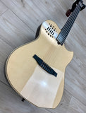 Godin Multiac Nylon String Electric Guitar High Gloss Natural - CBN Music Warehouse