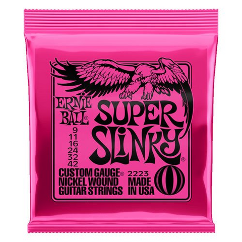 Ernie Ball 2223 Super Slinky Electric Guitar 9-42