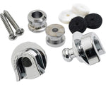 Fender Strap Locks and Buttons Set - Chrome - CBN Music Warehouse