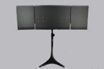 MJ Audio DF048 Metal Sheet heavy duty Music Stand - Black - CBN Music Warehouse