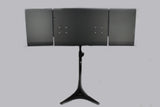 MJ Audio DF048 Metal Sheet heavy duty Music Stand - Black - CBN Music Warehouse