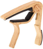 MJ Audio MJ-09OW Guitar Capo Original Wood finish - CBN Music Warehouse